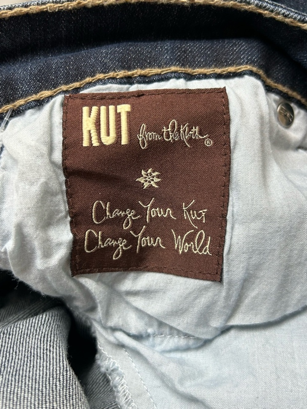Kut From The Kloth Nicole High Rise Bootcut Jeans Dark Wash Size 14 NWT - Picture 5 of 7